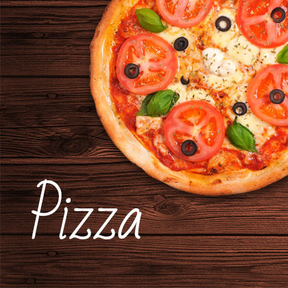 Frisch zubereitete Milano Pizza
